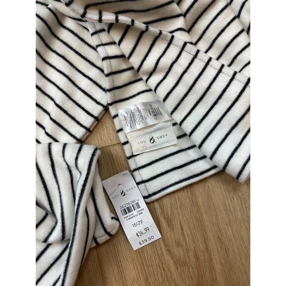 Lou & Grey Striped Fleece Scarf - Picture 2 of 2